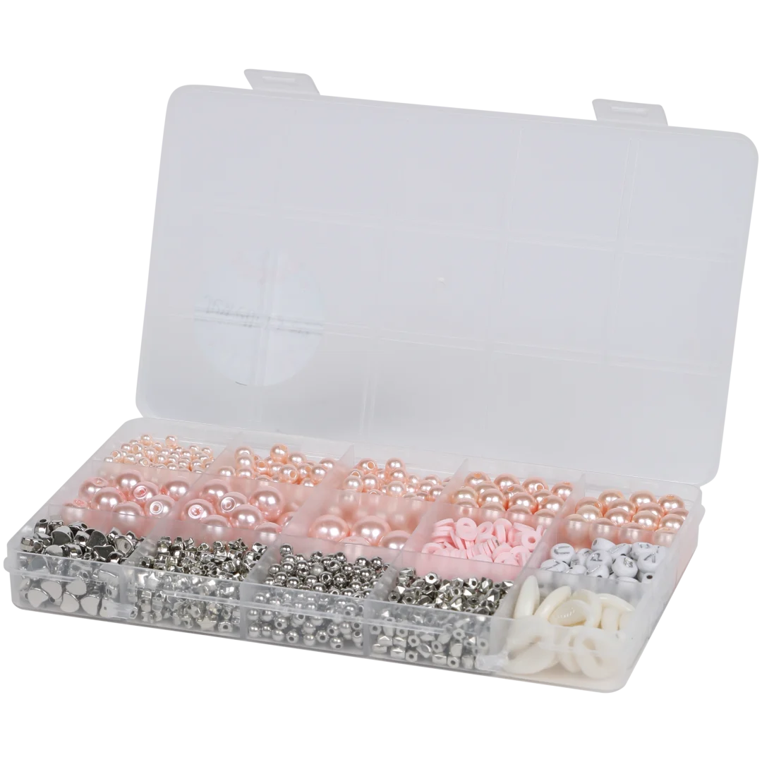 Set de perle și mărgele în cutie de depozitare 3