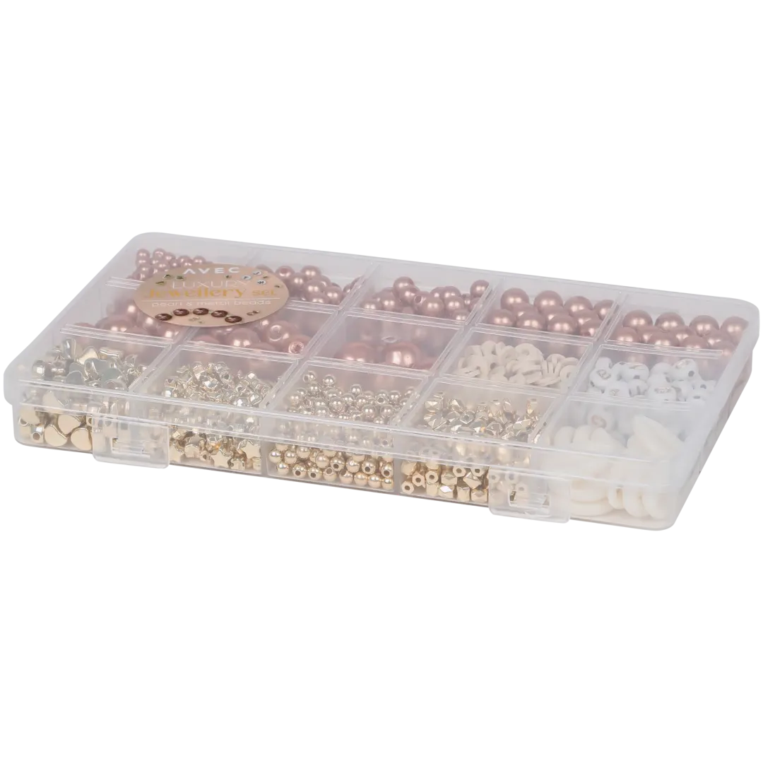 Set de perle și mărgele în cutie de depozitare 4
