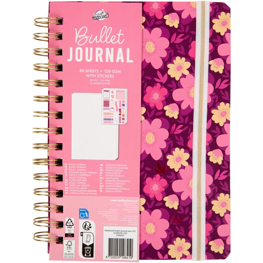 Craft Universe bullet journal A5 6