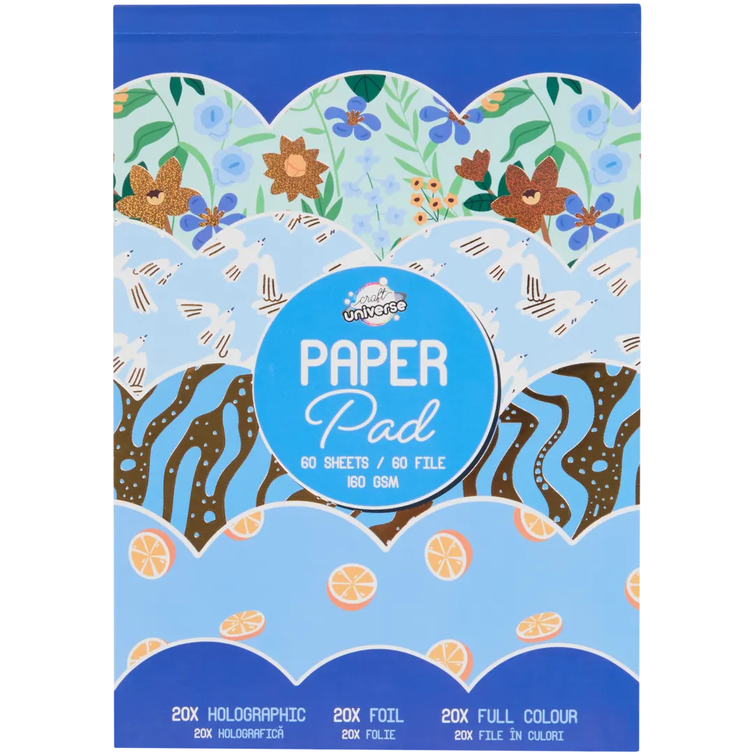 Bloc de papier créatif Craft Universe