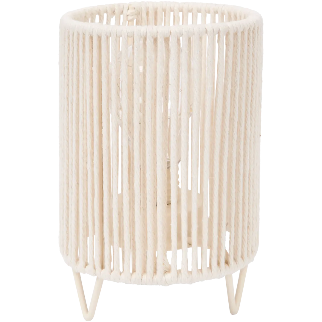 Lampada da tavolo in carta intrecciata Absolu Chic