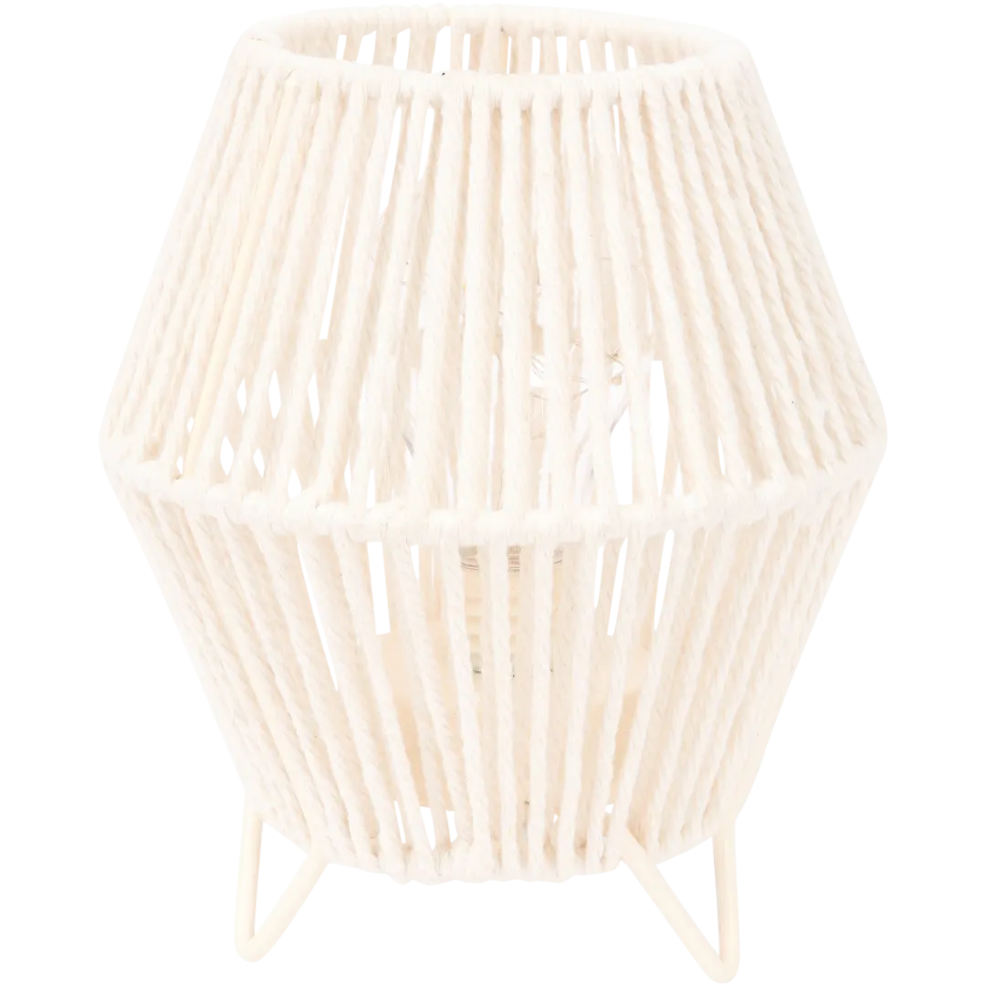 Lampada da tavolo in carta intrecciata Absolu Chic