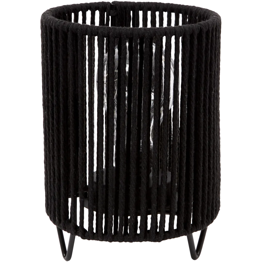 Lampada da tavolo in carta intrecciata Absolu Chic