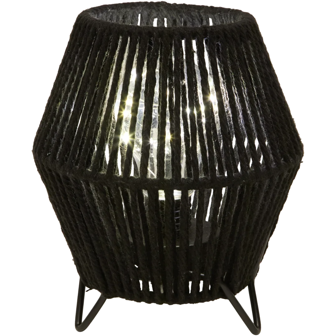 Lampada da tavolo in carta intrecciata Absolu Chic