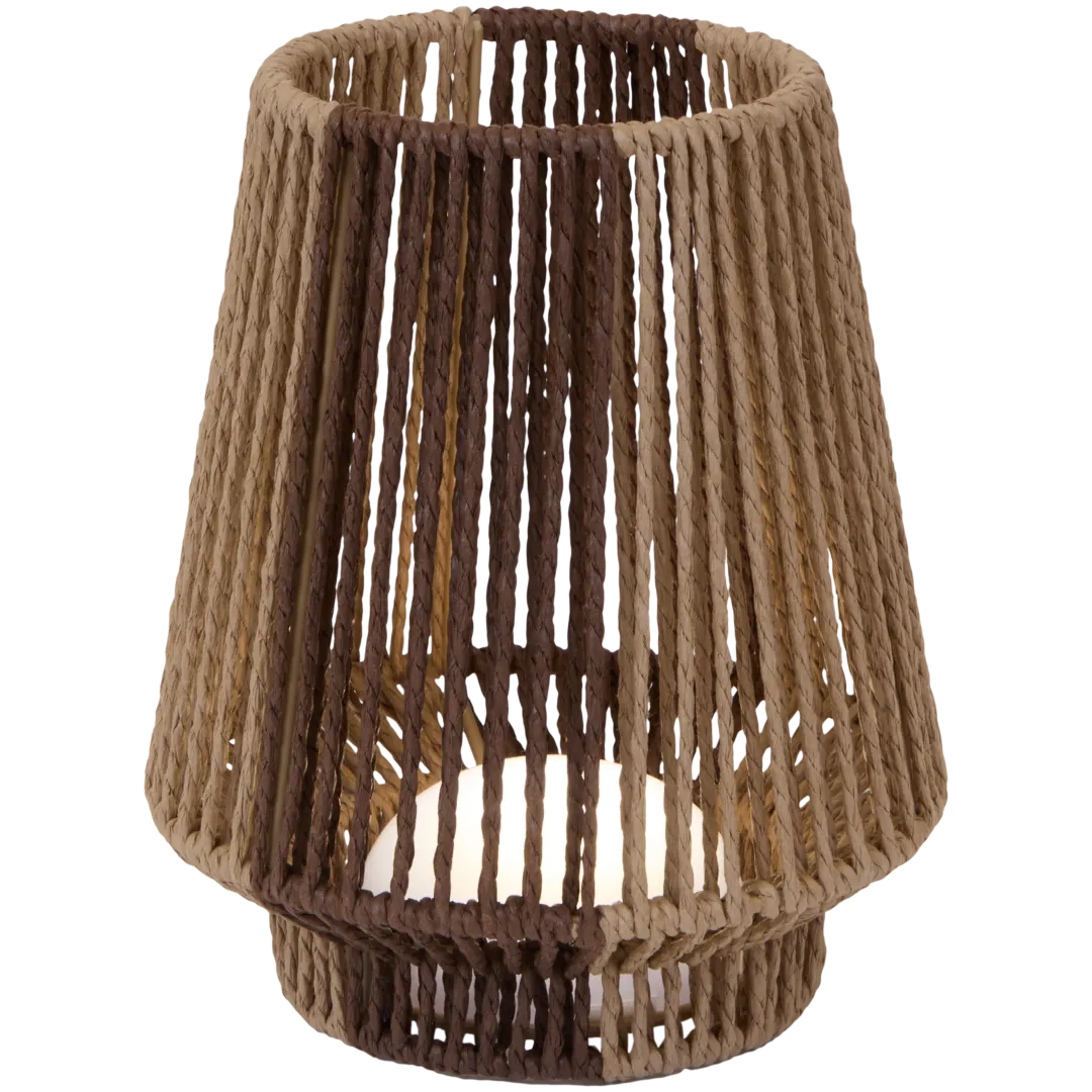 Lampada da tavolo in carta intrecciata Absolu Chic 3