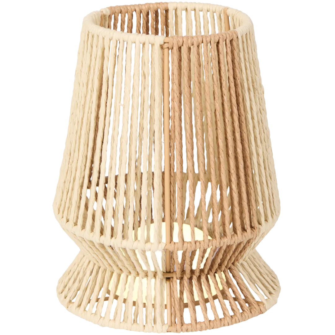 Lampada da tavolo in carta intrecciata Absolu Chic 4