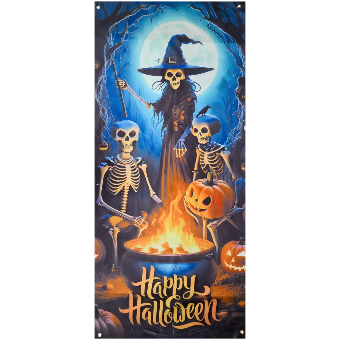 Décoration de porte d'Halloween Cool2Party 2