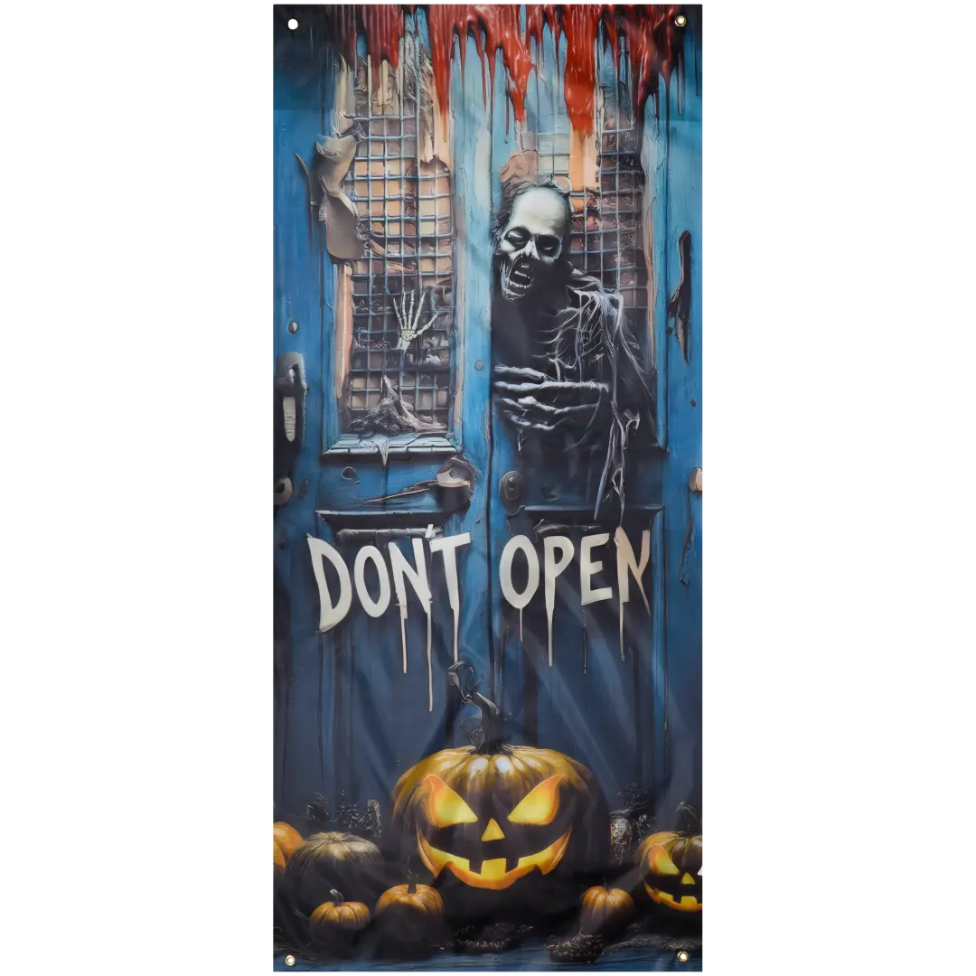 Décoration de porte d'Halloween Cool2Party 3