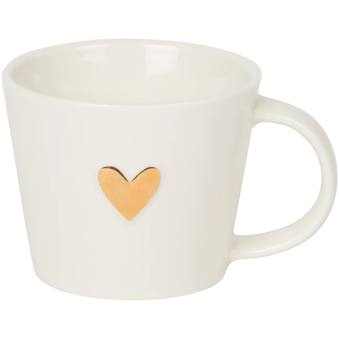 Tasse mit goldenem Detail