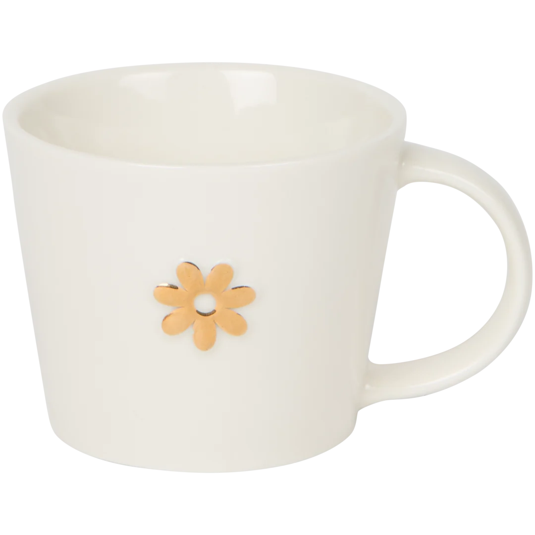 Tasse mit goldenem Detail