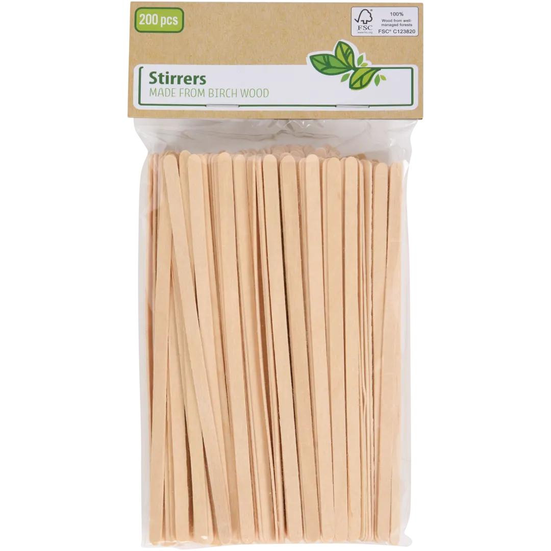 Bastoncini in legno per mescolare