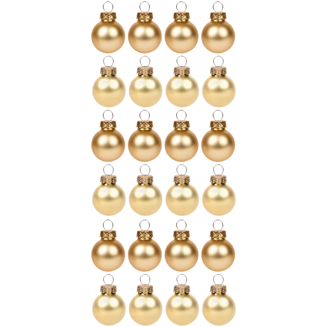 Mini bolas de Natal