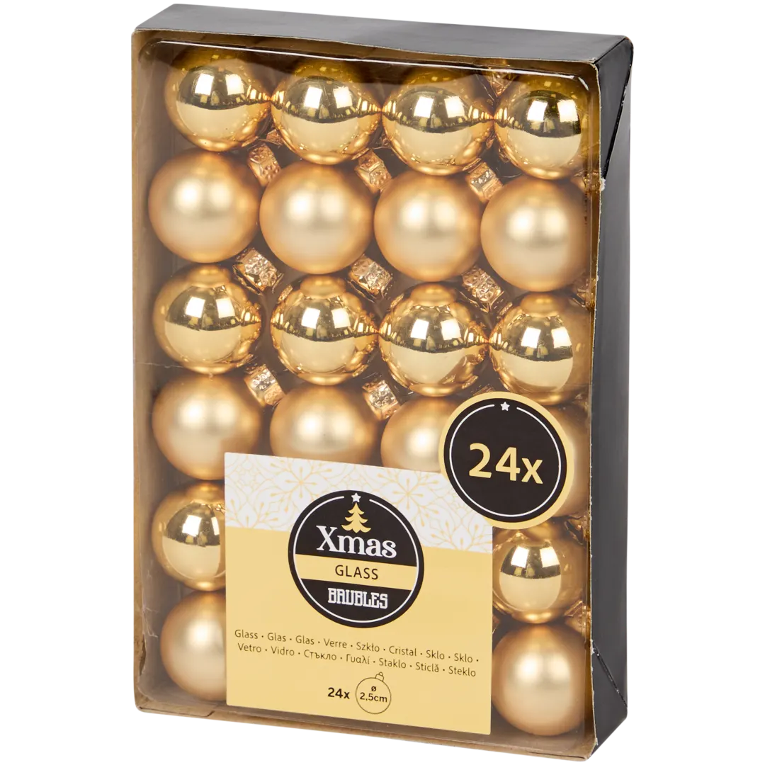 Mini bolas de Navidad