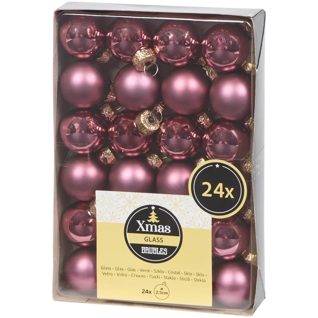 Mini-Weihnachtskugeln