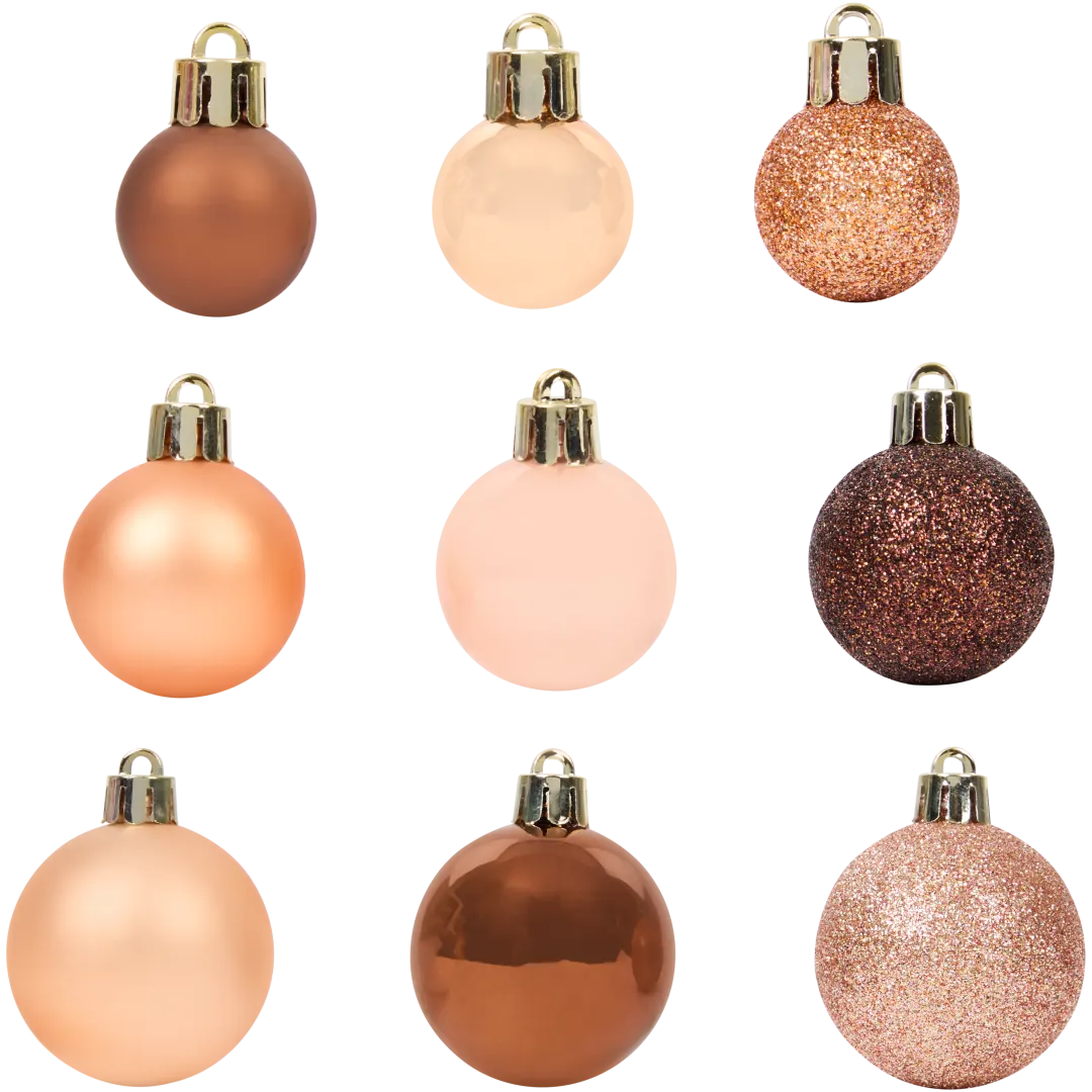 Weihnachtskugeln aus Kunststoff 2