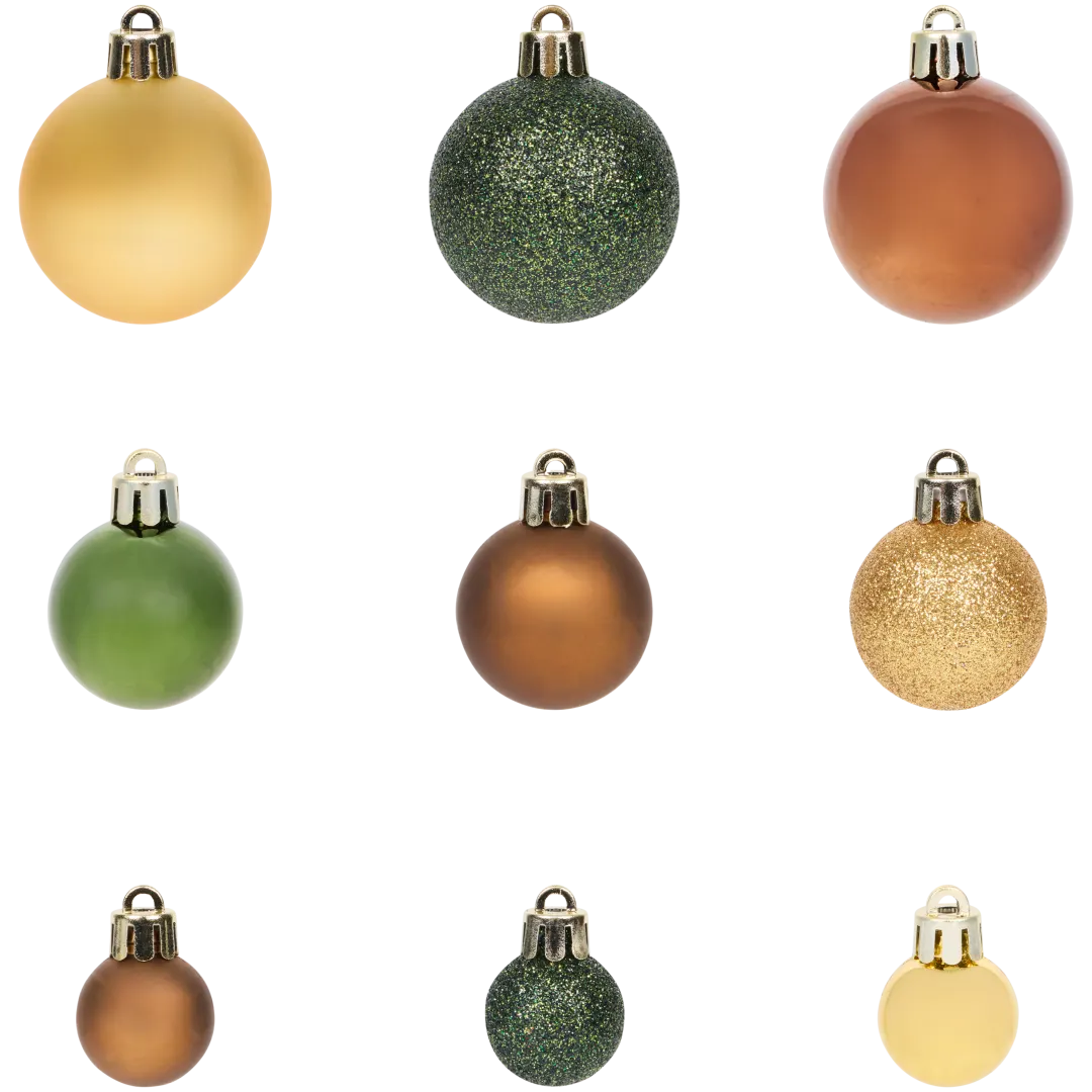 Boules de Noël en plastique 3