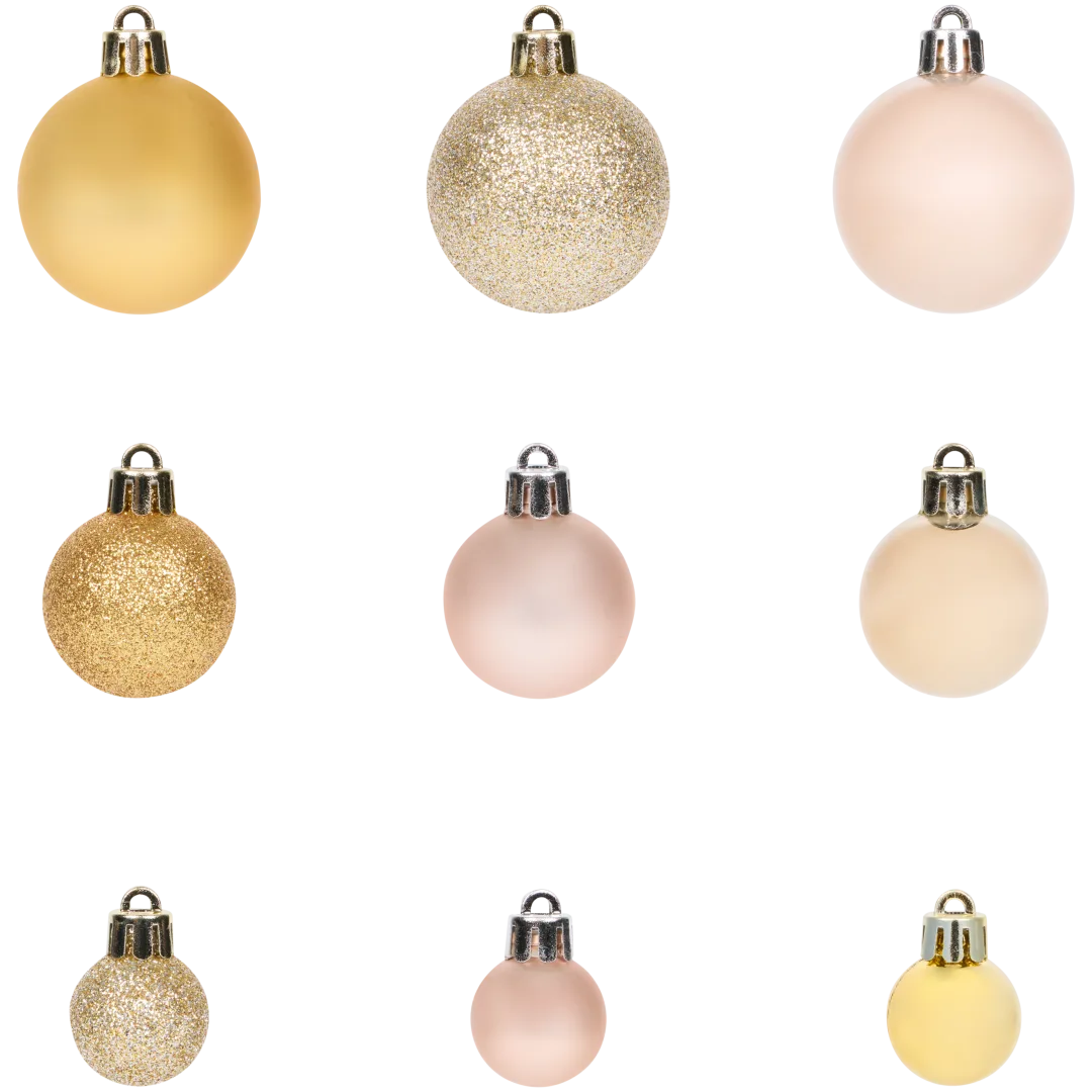 Boules de Noël en plastique 4