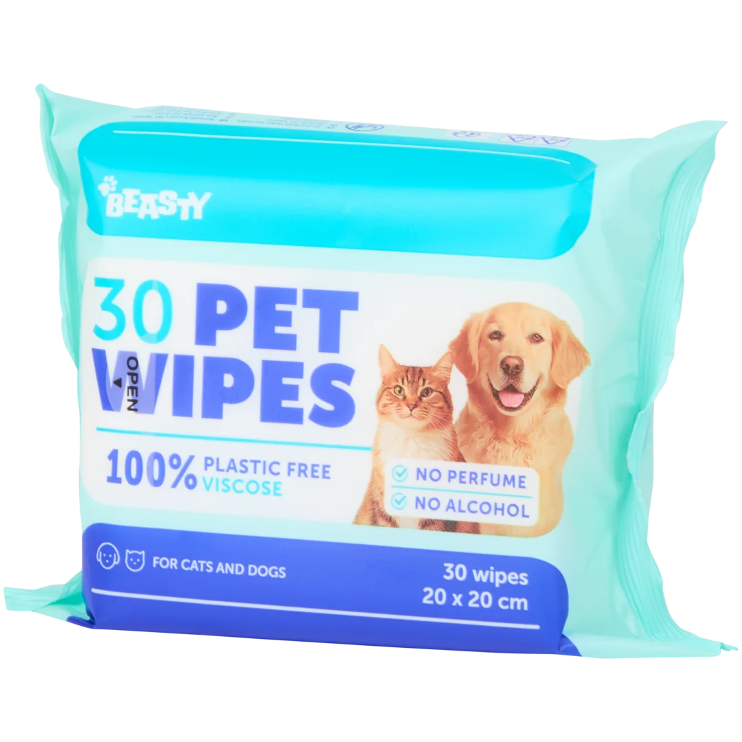 Vlhčené ubrousky na domácí mazlíčky Beasty 1