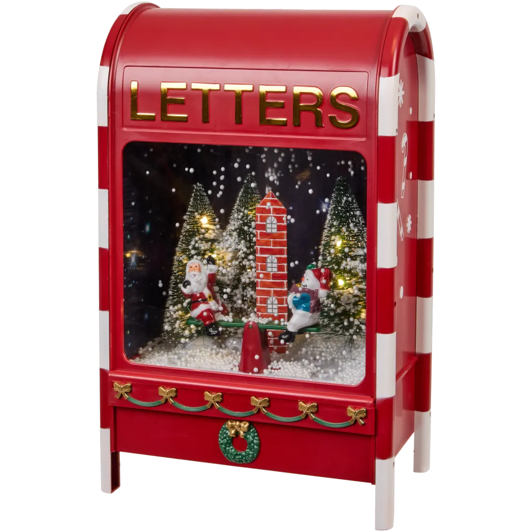 Dekoracja świąteczna ze światłem i dźwiękiem