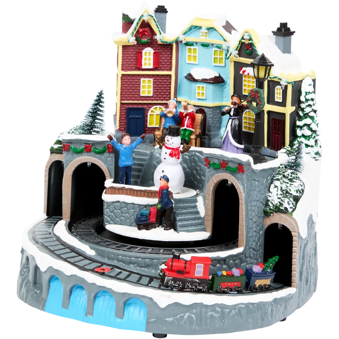 Magic Village Weihnachtsdeko mit Licht