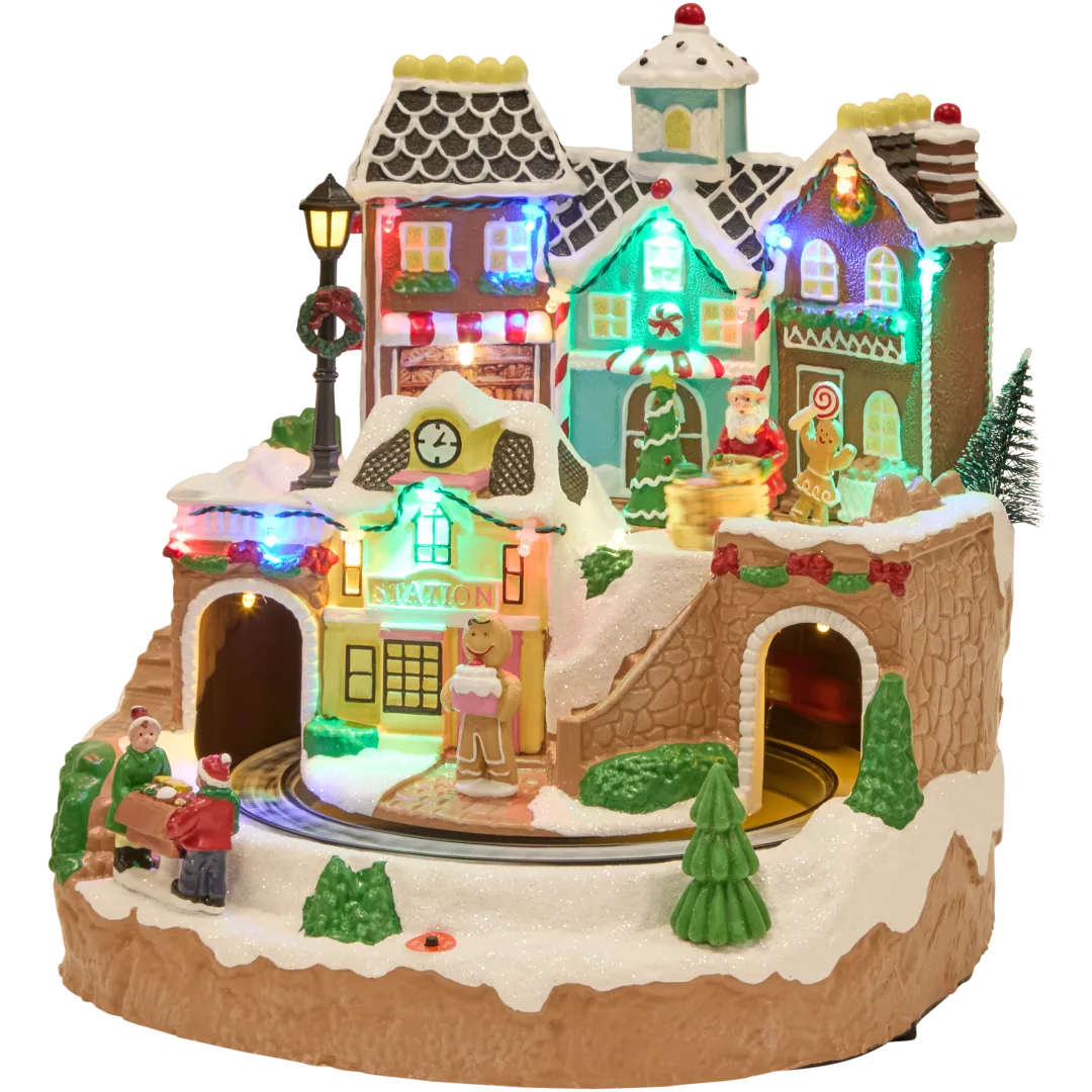 Magic Village Weihnachtsdeko mit Licht