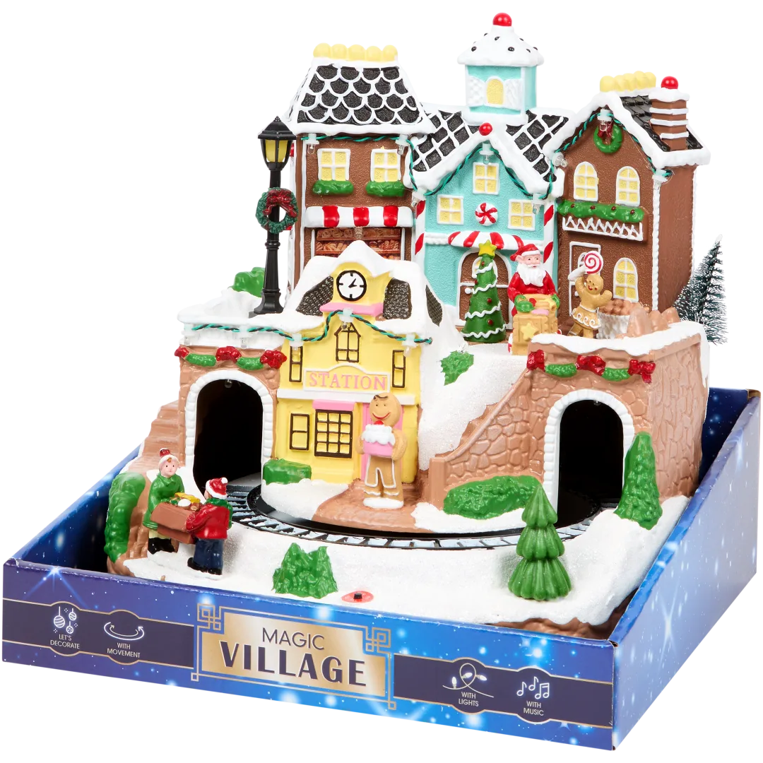 Magic Village Weihnachtsdeko mit Licht