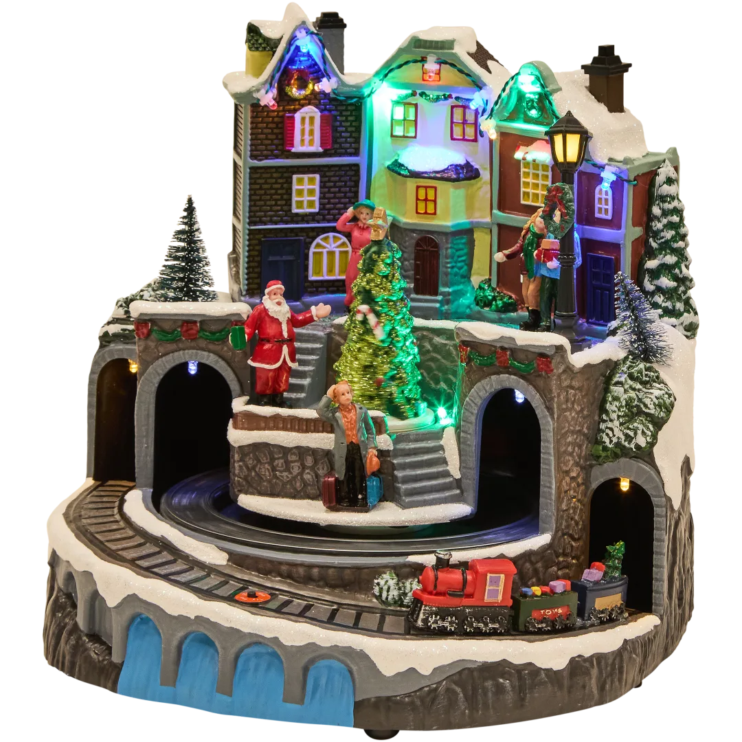 Magic Village Weihnachtsdeko mit Licht