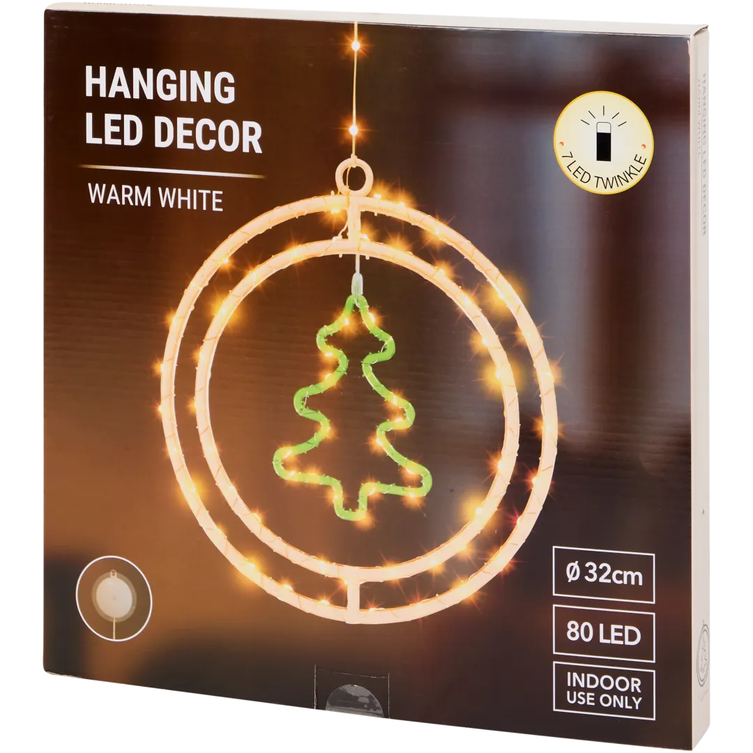 Hangende led decoratie-ring