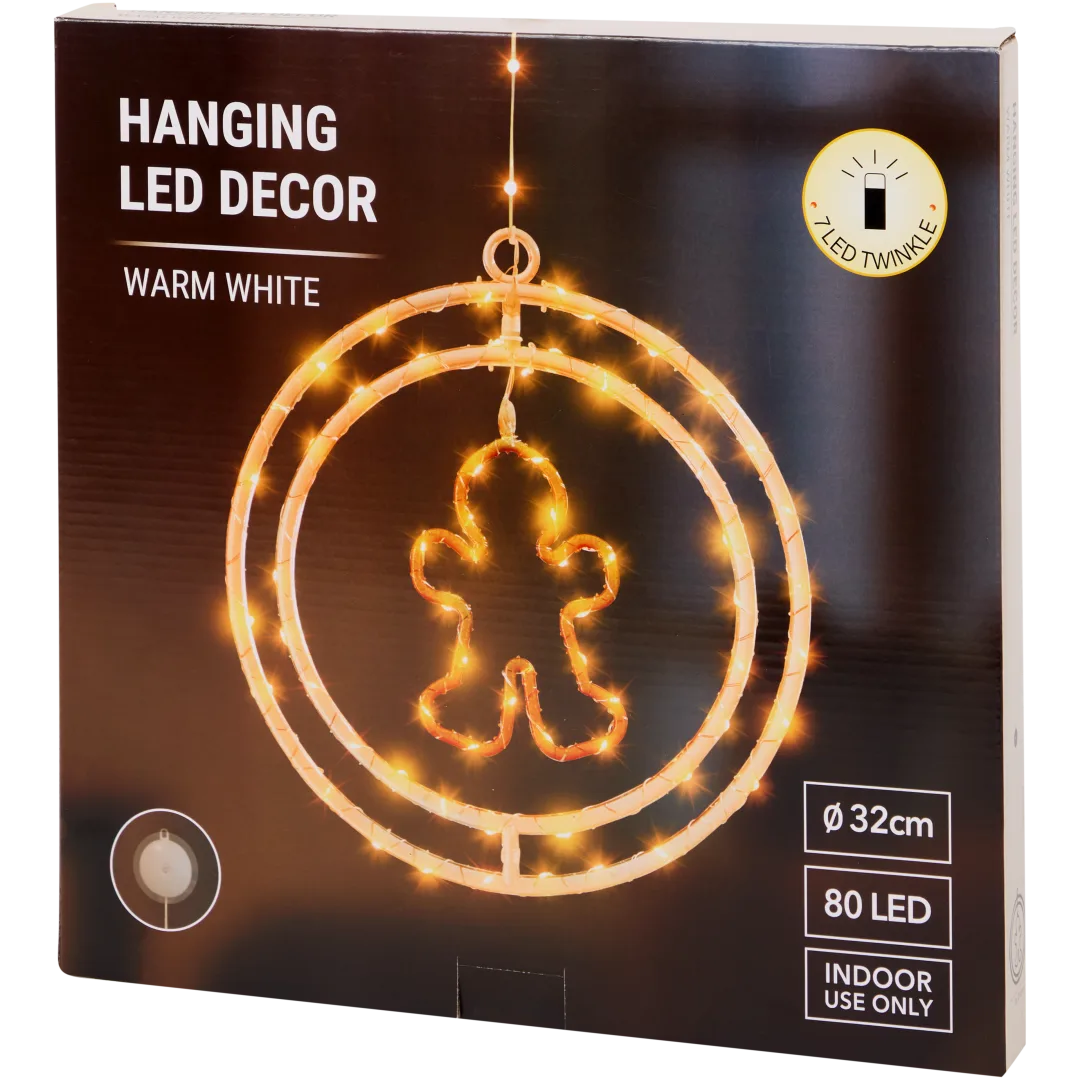 Hangende led decoratie-ring