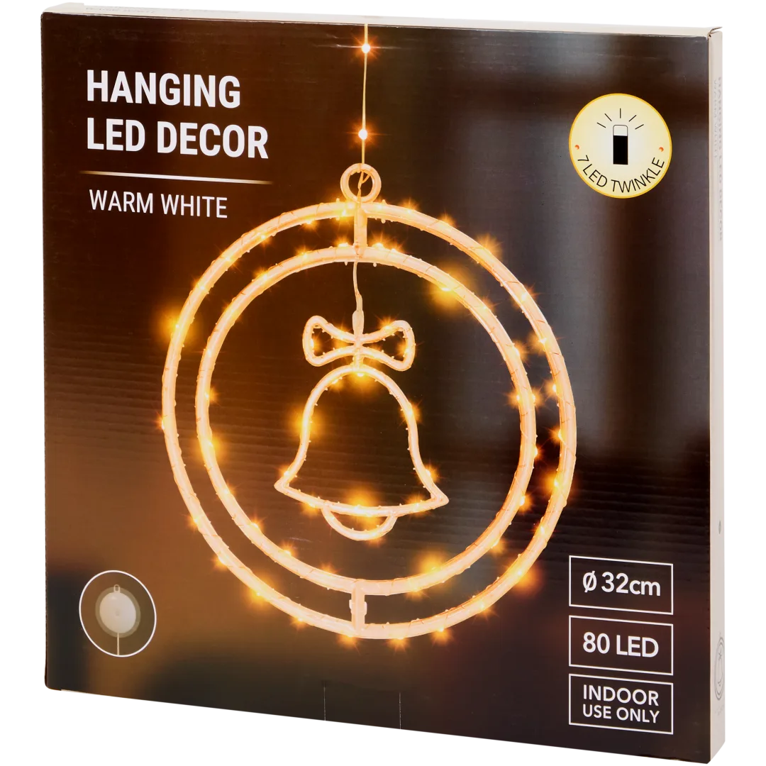 Hangende led decoratie-ring