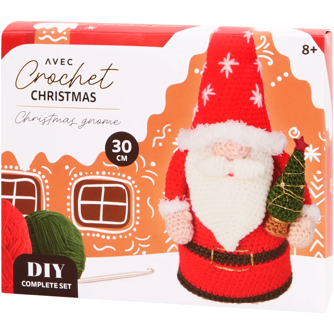 Avec kerstfiguur haakpakket 5