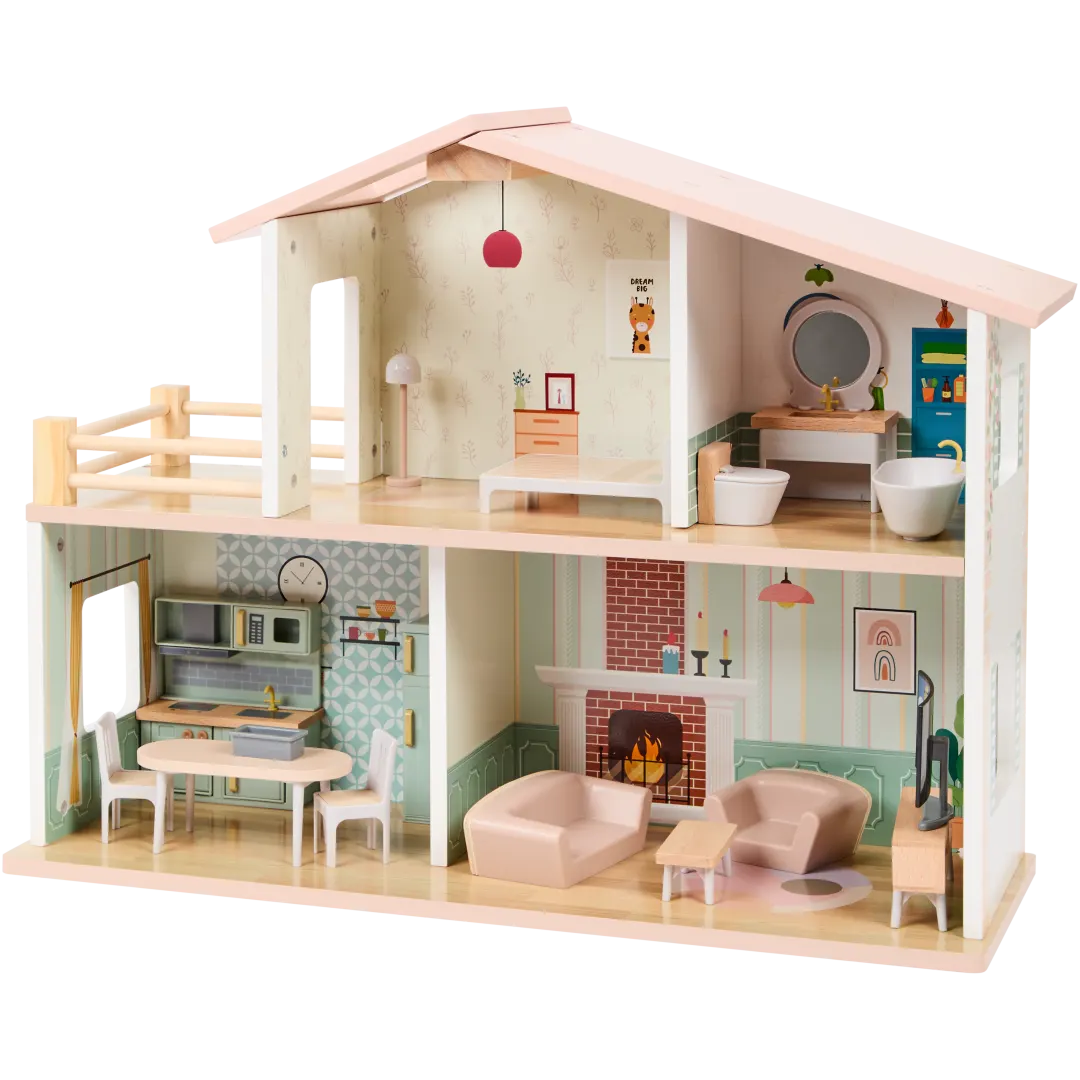 Casa delle bambole in legno Mini Matters 1