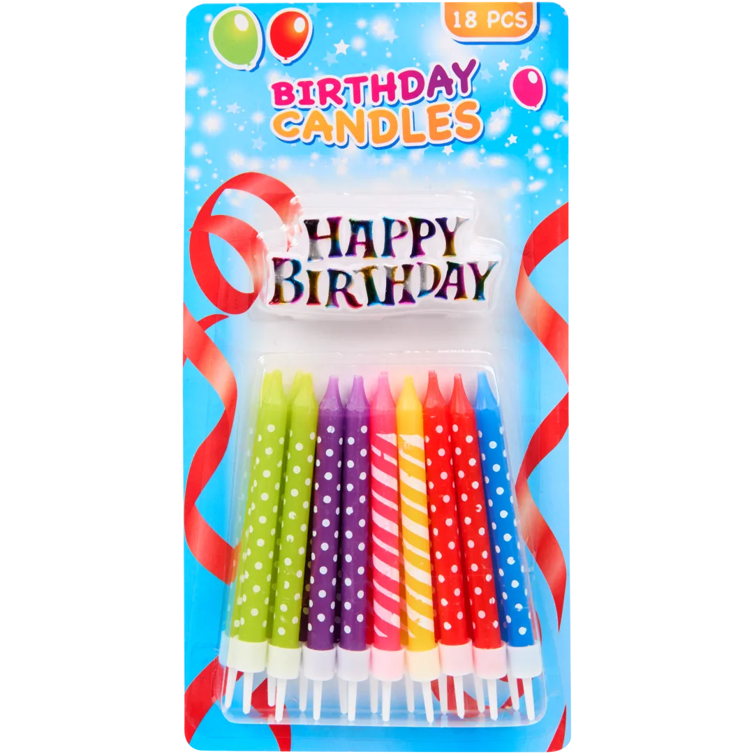 Velas de aniversário