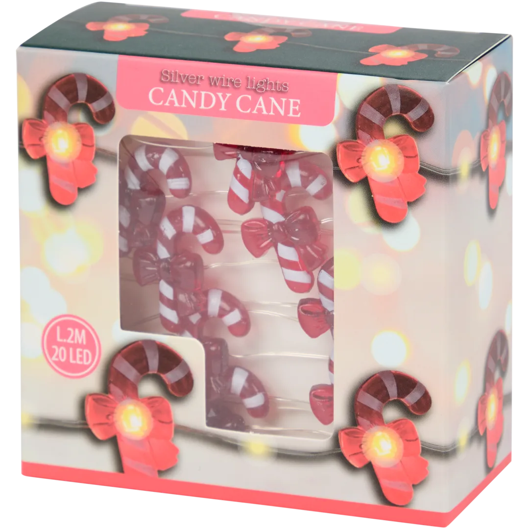 Lichtsnoer met kerstfiguren 6