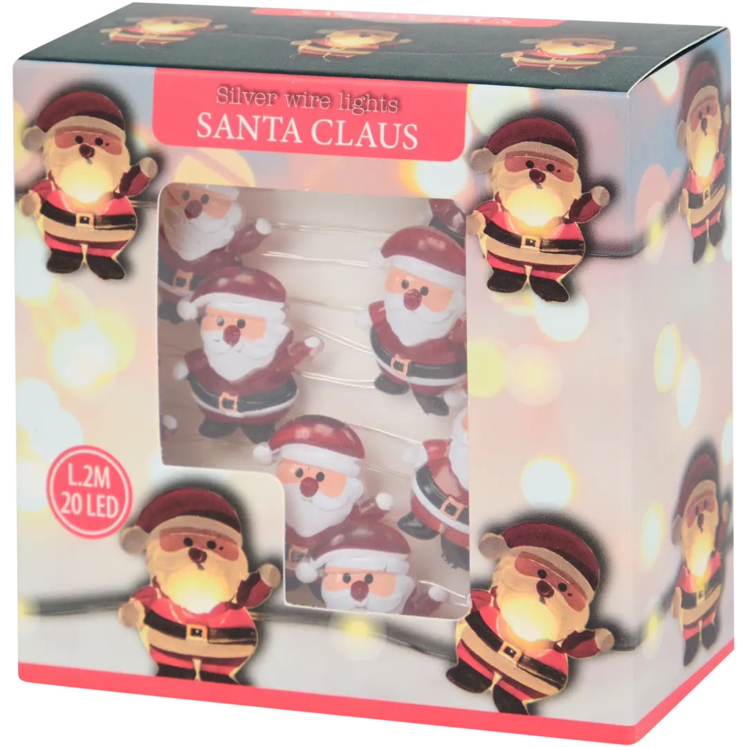 Lichtsnoer met kerstfiguren 5