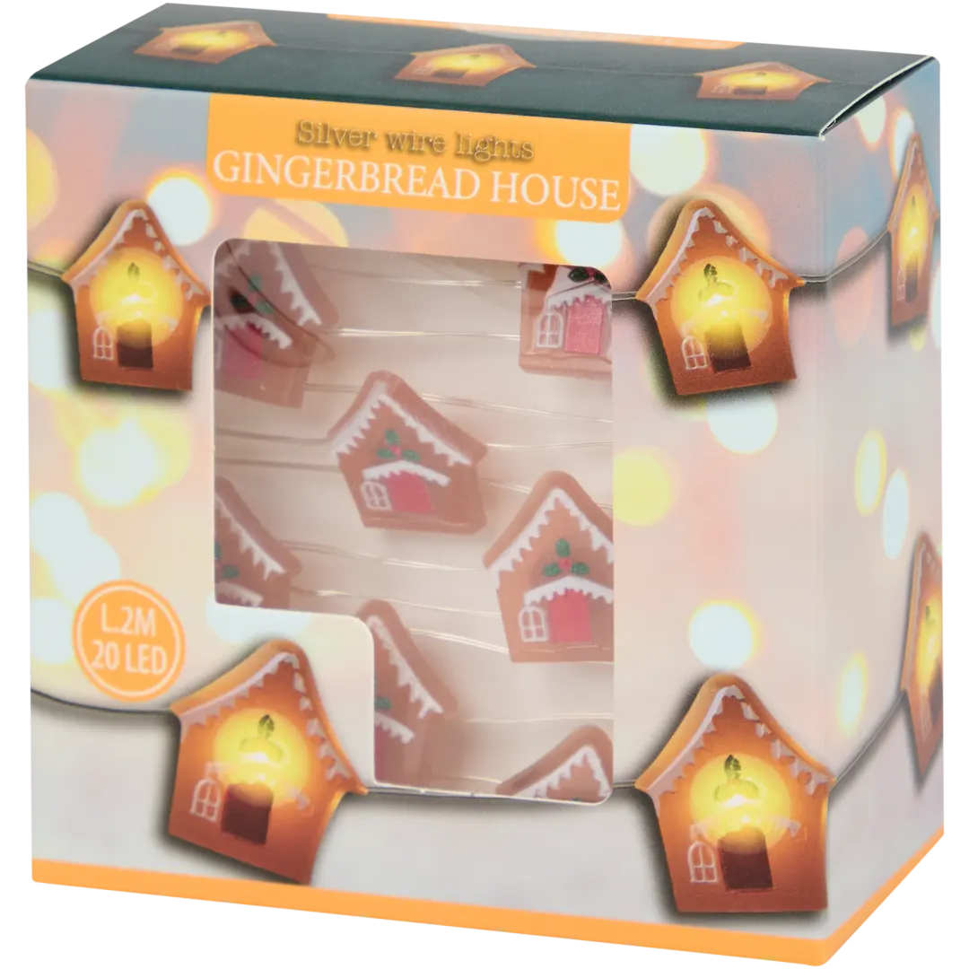 Lichtsnoer met kerstfiguren 1