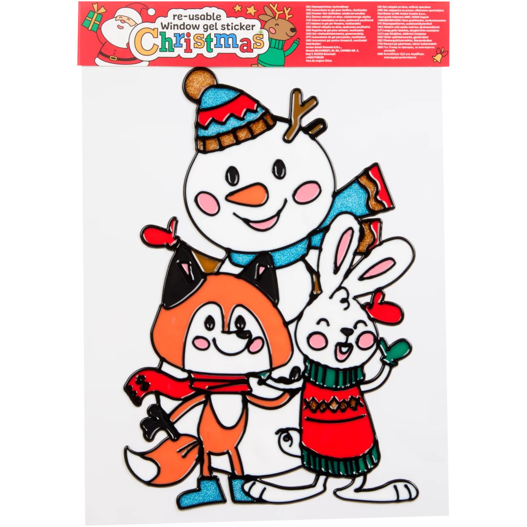 Żelowa naklejka na okno 1