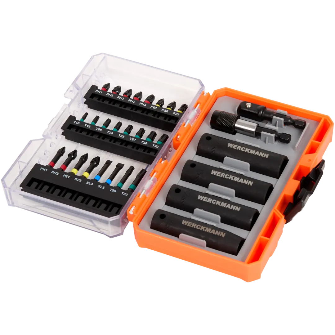 Werckmann impact bit- en doppenset 1