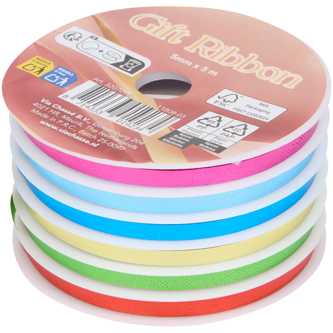 Geschenkband mit Glitzer