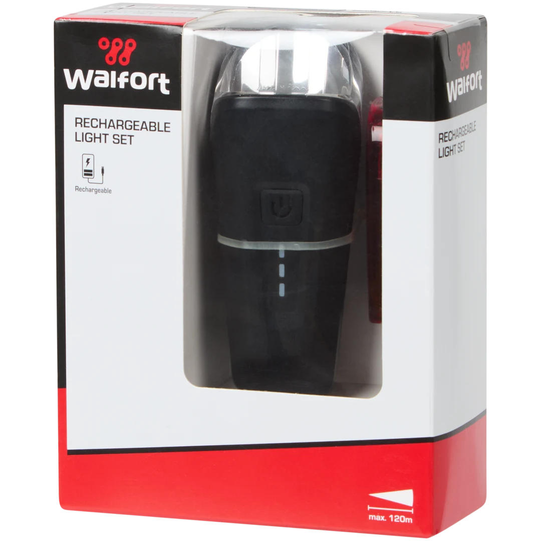Éclairages de vélo rechargeables Walfort