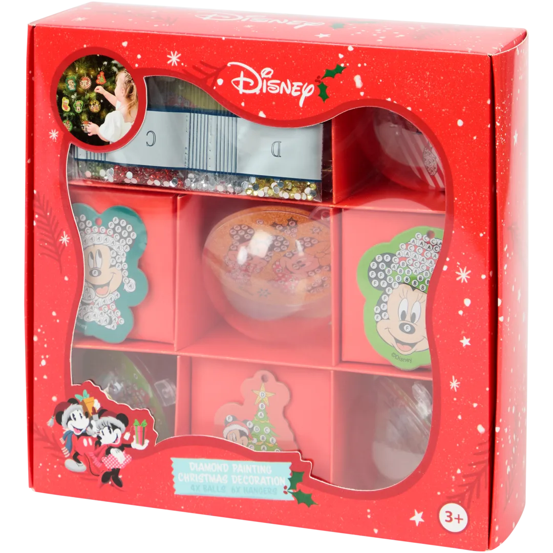 Bolas de Natal com Diamond Painting da Disney 4