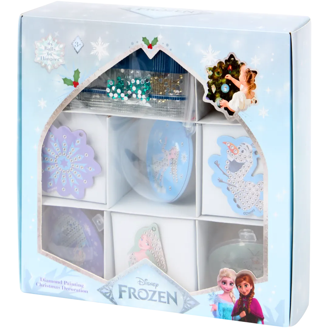 Bolas de Natal com Diamond Painting da Disney 8