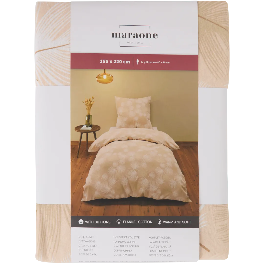 Bettbezug aus Flanell-Baumwolle 8