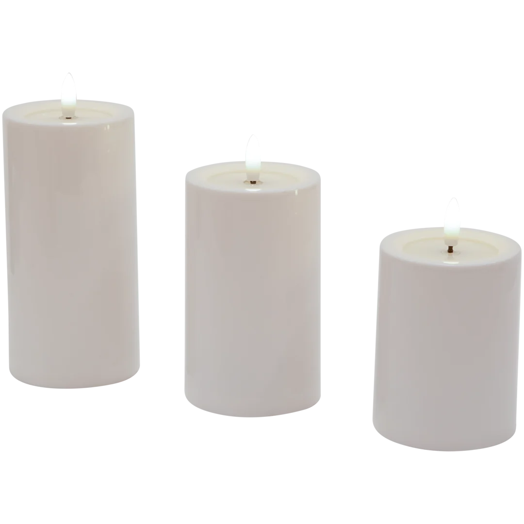 Velas LED recarregáveis