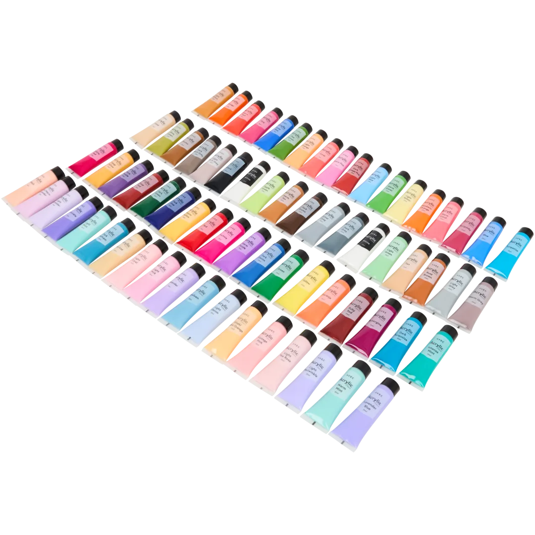 Kit de peinture acrylique Avec 1