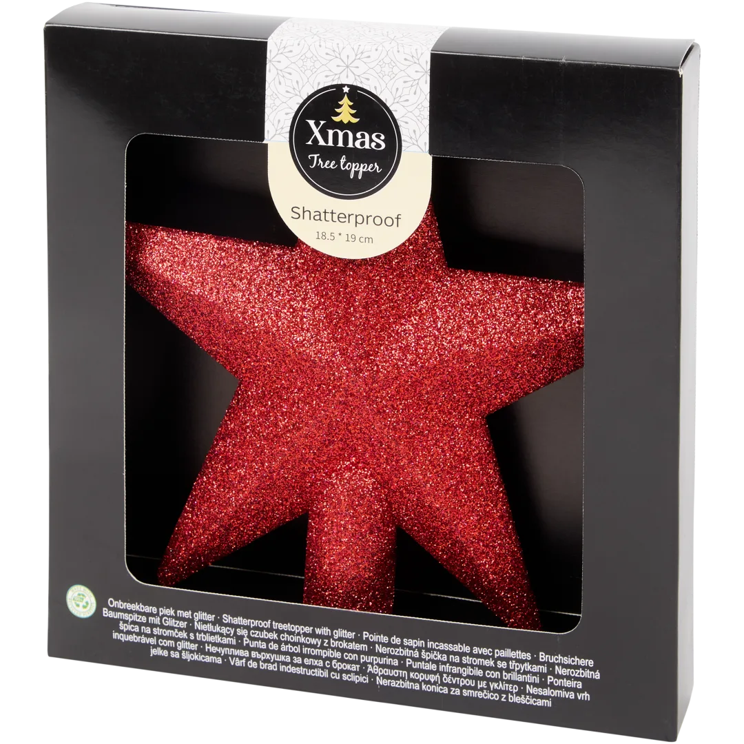 Estrela para árvore de Natal 5