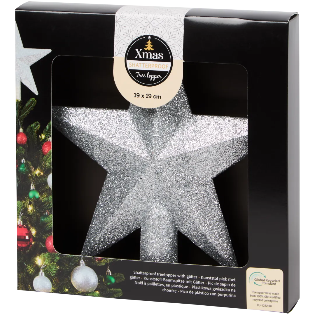 Estrela para árvore de Natal