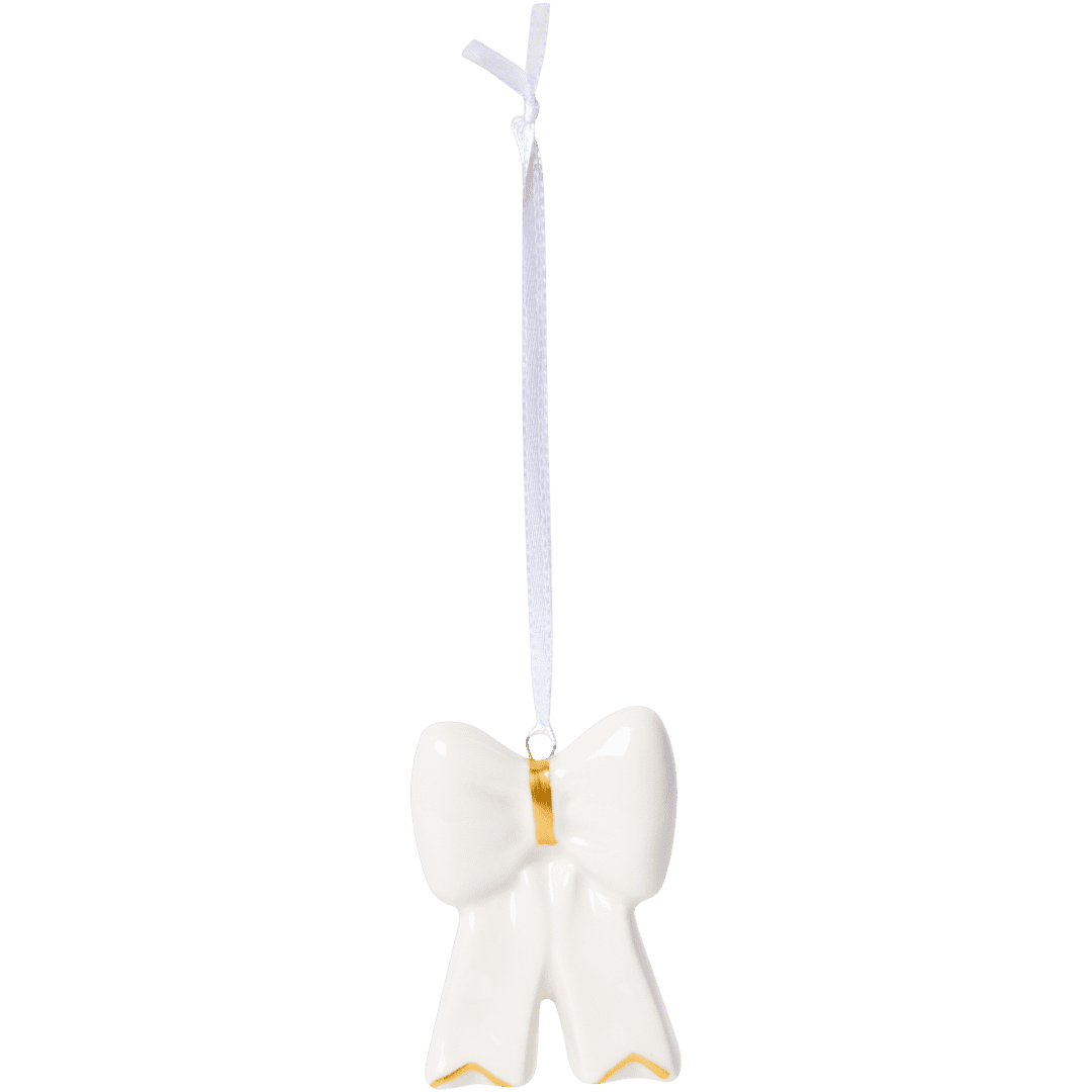 Ciondolo di Natale in porcellana 2