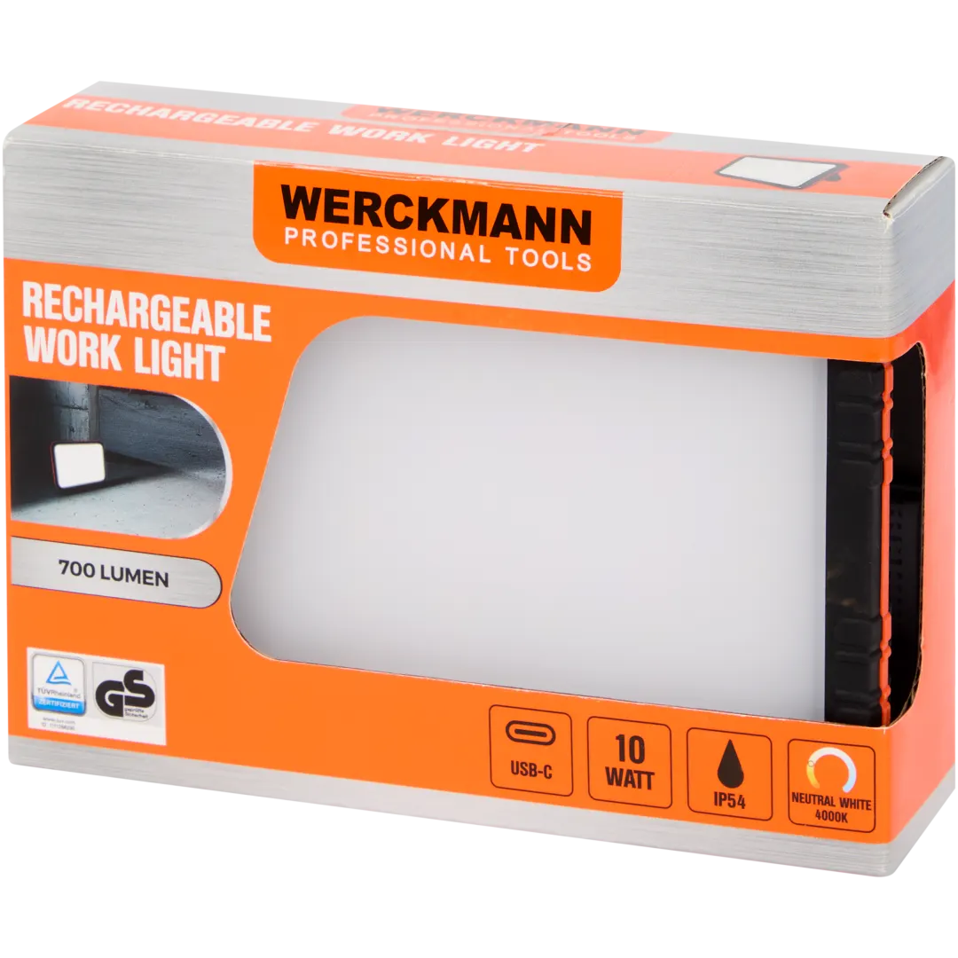 Werckmann oplaadbare werklamp