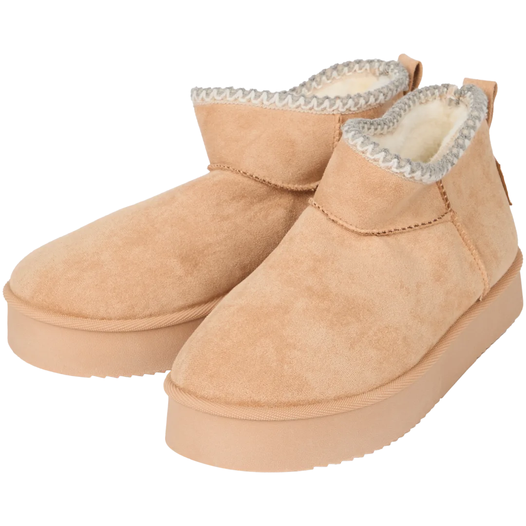 Enkellaars met dikke zool